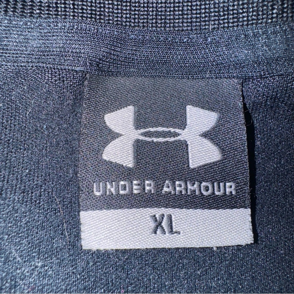 Under Armour Men’s XL Black Polo Shirt Golf Athleisure Casual Business - Picture 4 of 10